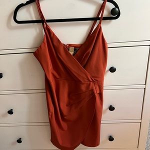 Red/Orange Cocktail Dress